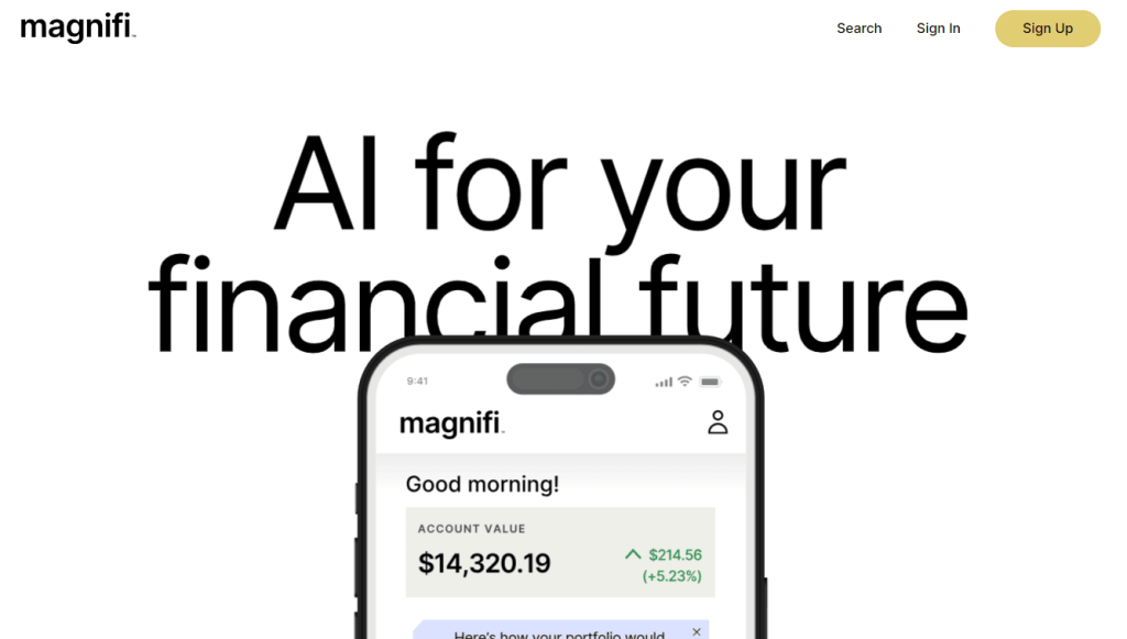 magnifi investing bot